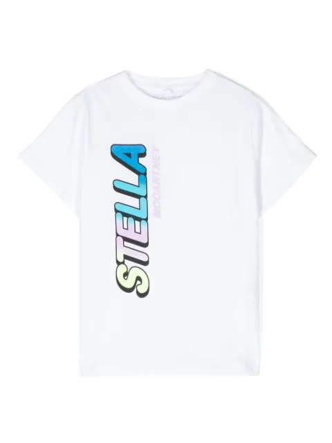 Stella McCartney Kids logo-print T-shirt