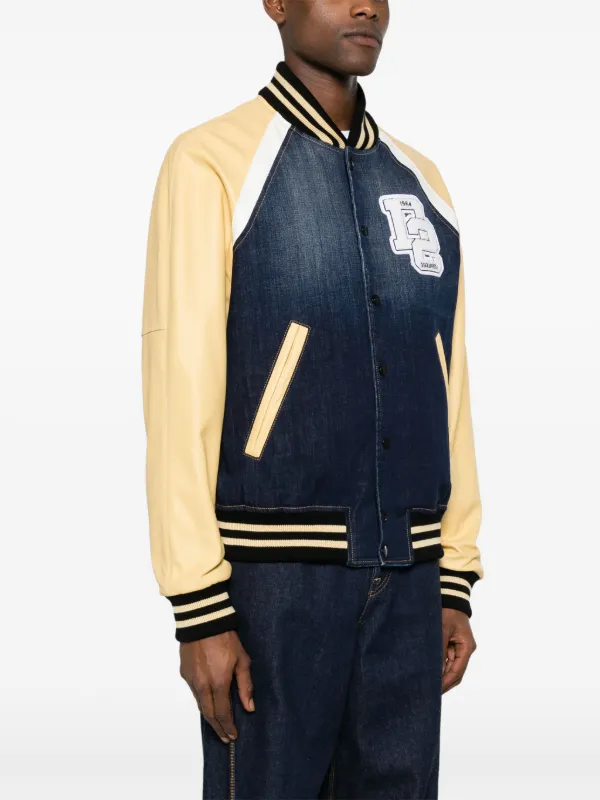 【関税送料込】DSquared2 STREET COLLEGE BOMBER JACKET Street College Bomber