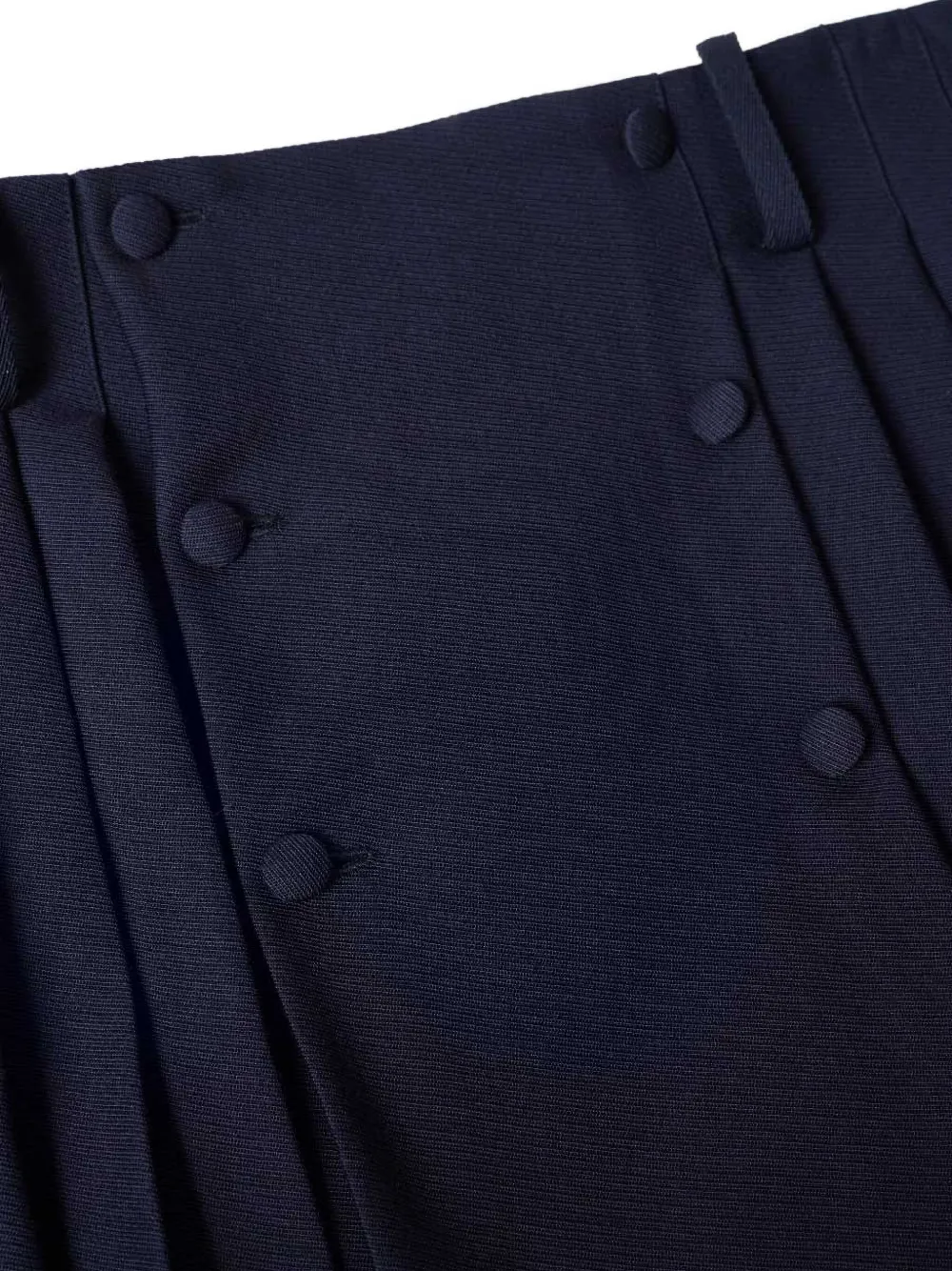 AMI Paris Mini-plooirok Blauw