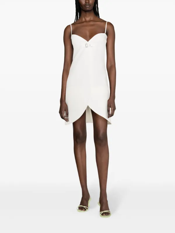 【関税&送料込】Courreges Ellipse Dress Courrèges Ellipse Tailored Mini Dress | Black | FARFETCH