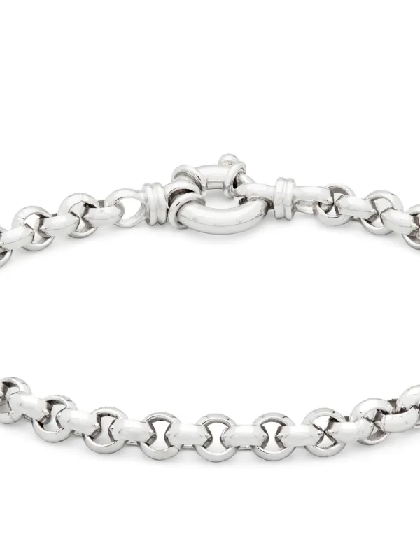 Tom Wood Thick Rolo Bracelet | Silver | FARFETCH RO Tom Wood Thick Rolo Bracelet | Silver | FARFETCH RO