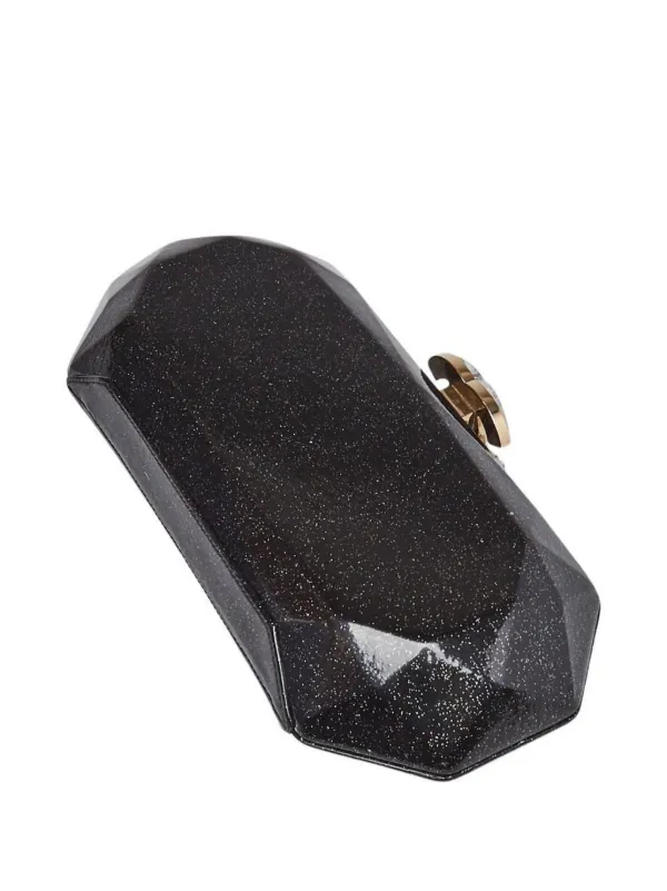 CHANEL Pre-Owned 2008 スワロフスキー ココマーク クラッチバッグ