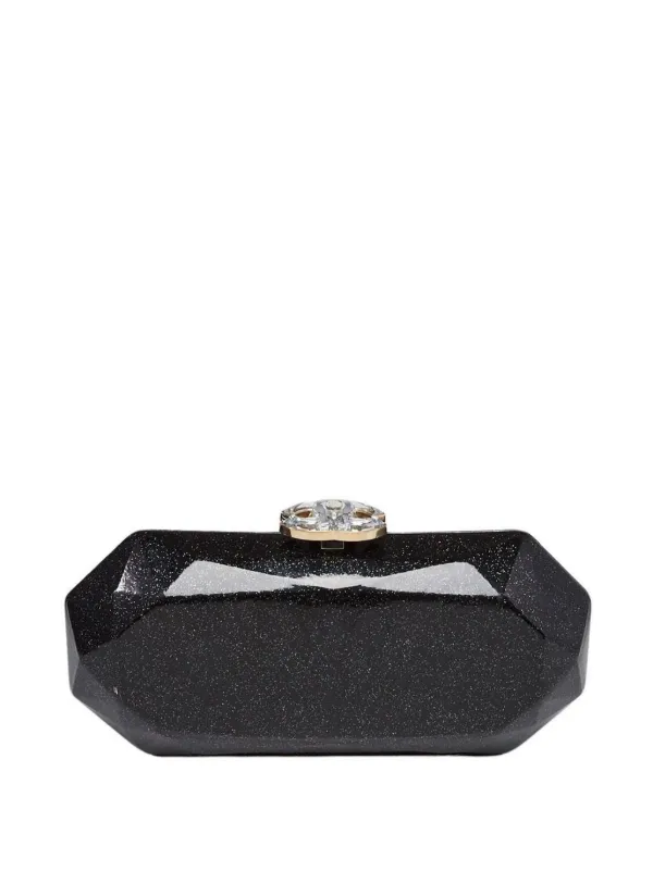 CHANEL Pre-Owned 2008 スワロフスキー ココマーク クラッチバッグ