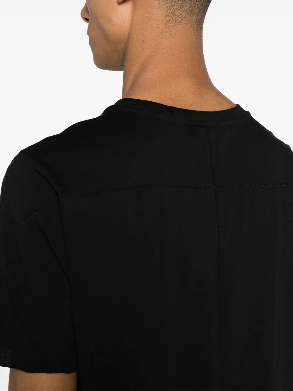 Shop Thom Krom Short-sleeve Cotton T-shirt In Black