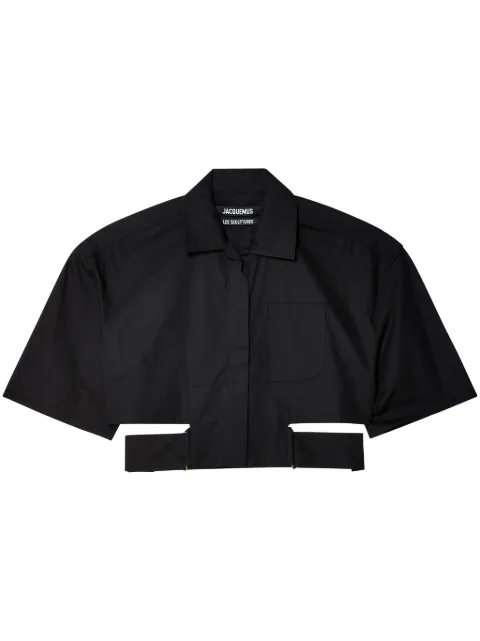 Jacquemus camisa La Chemise Courte Bari