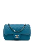 CHANEL Pre-Owned 2013-2014 mini Single Flap handbag - Blue
