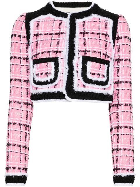 DSQUARED2 cropped tweed jacket Women