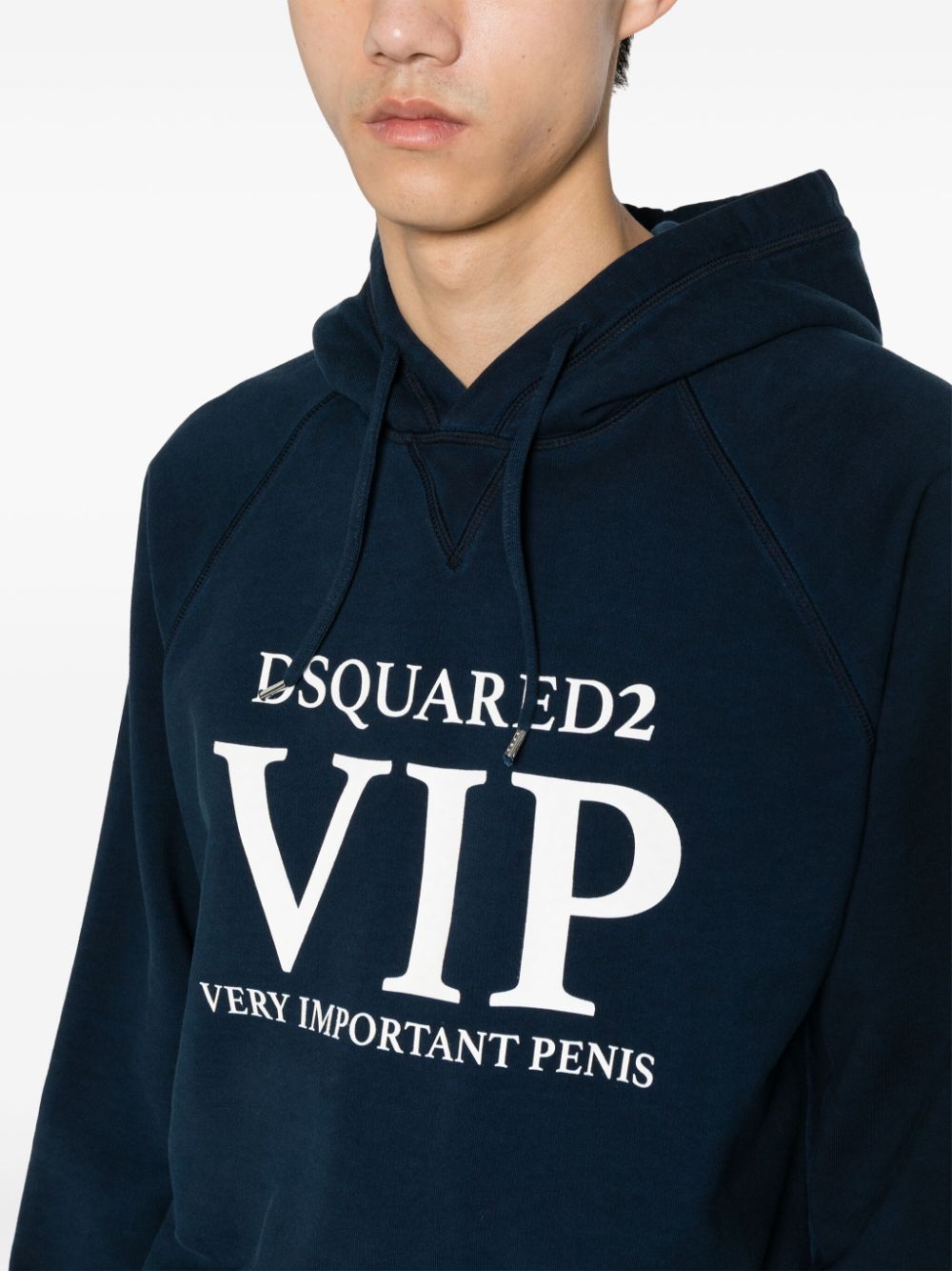 Cheap DSQUARED2 Vip Cool raglan hoodie Men