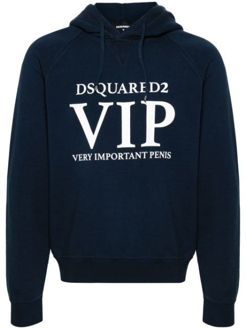 DSQUARED2 Vip Cool raglan hoodie Men