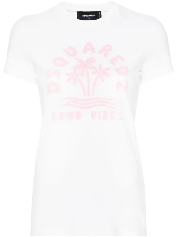 DSQUARED2 ロゴ Tシャツ | ホワイト | FARFETCH JP