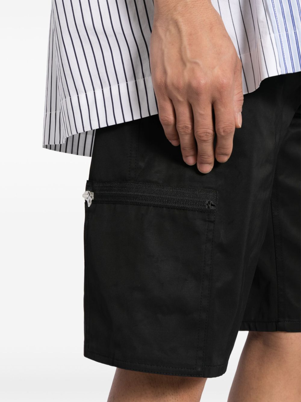 MM6 Maison Margiela Cargo shorts Zwart