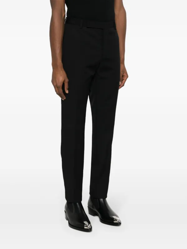 Saint Laurent Tailored slim-fit Trousers | Black | FARFETCH Saint Laurent Tailored slim-fit Trousers | Black | FARFETCH