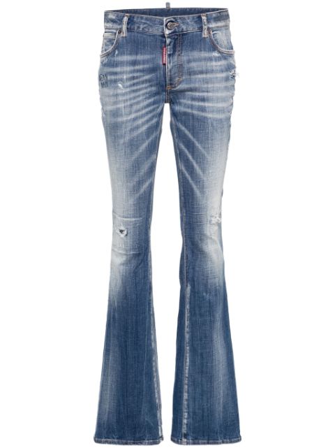 DSQUARED2 mid-rise flared jeans Women