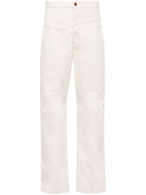 MARANT ÉTOILE Philna high-waisted straight-leg trousers