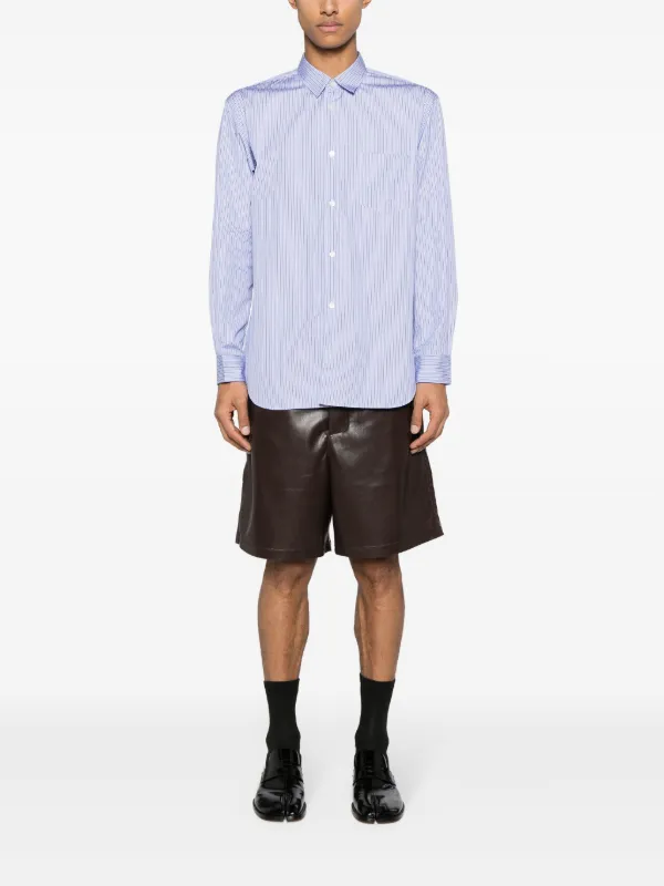 Comme Des Garçons Shirt ストライプ シャツ | ブルー | FARFETCH JP
