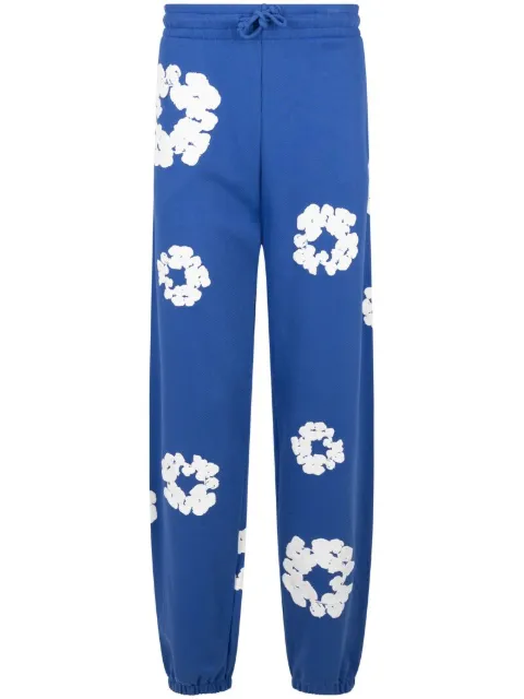 Denim Tears wreath-print track pants