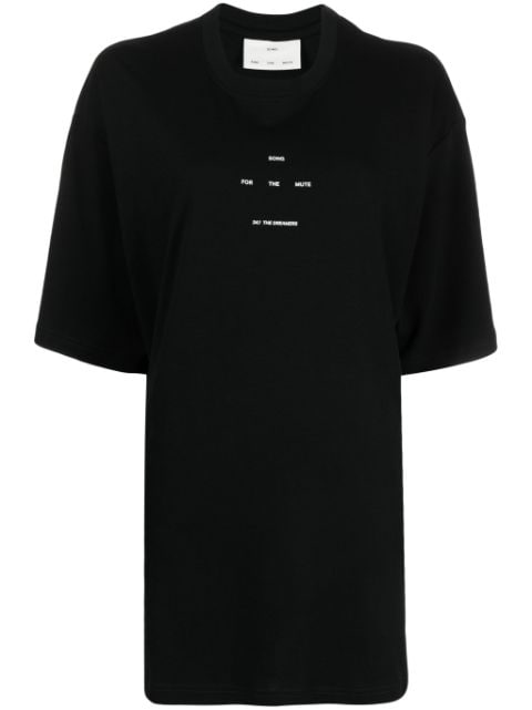 Song For The Mute graphic-print cotton T-shirt