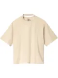 CamperLab logo-embroidered cotton T-shirt - Neutrals