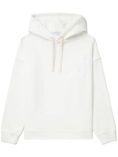 Joshua Sanders Hoodie mit Slogan-Print