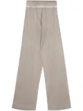 Lorena Antoniazzi knitted straight-leg trousers - Brown