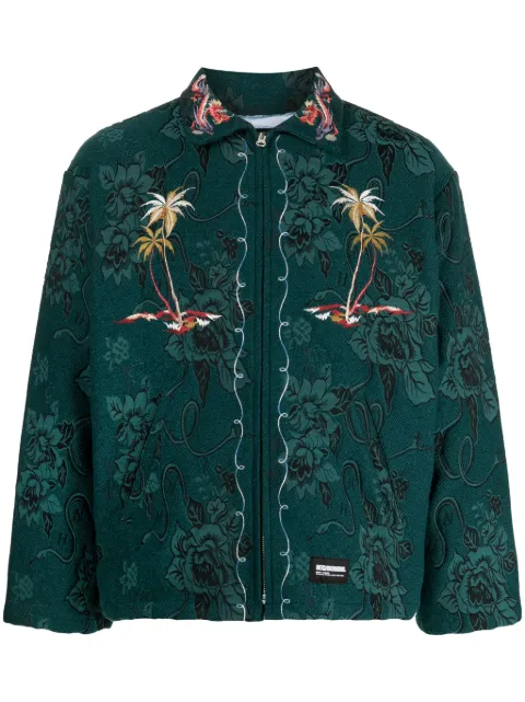Neighborhood Souvenir jacquard shirt jacket