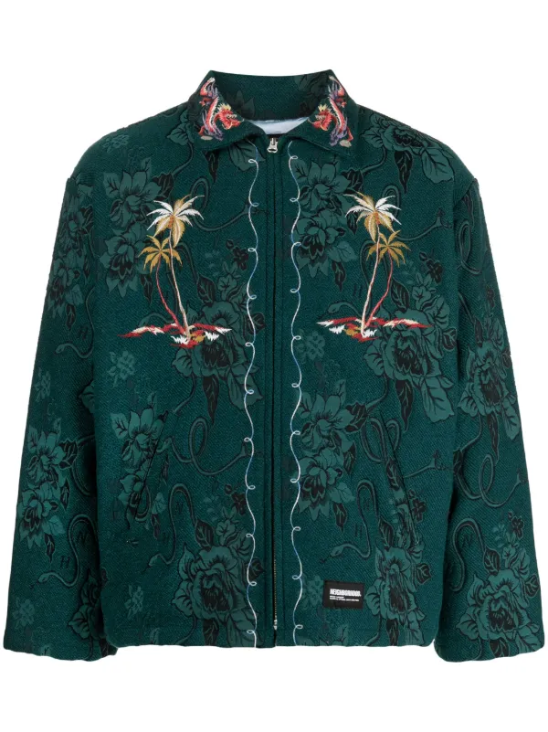 Neighborhood Souvenir Jacquard Shirt Jacket - Farfetch