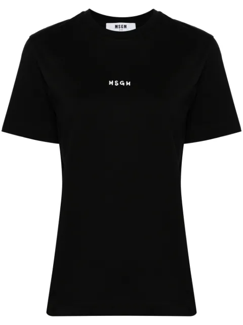 MSGM logo-print cotton T-shirt