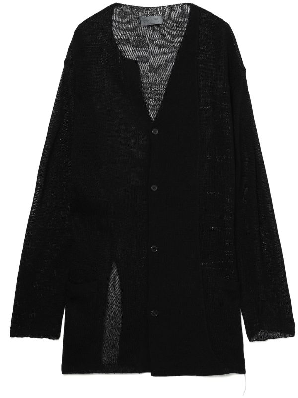 Yohji Yamamoto コントラストステッチ カーディガン - Farfetch