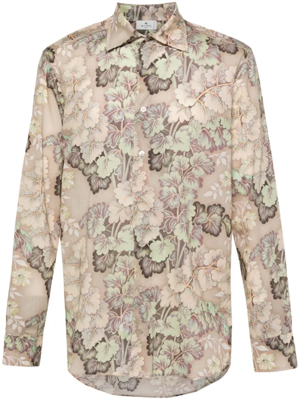 ETRO フローラル シャツ | ニュートラル | FARFETCH JP