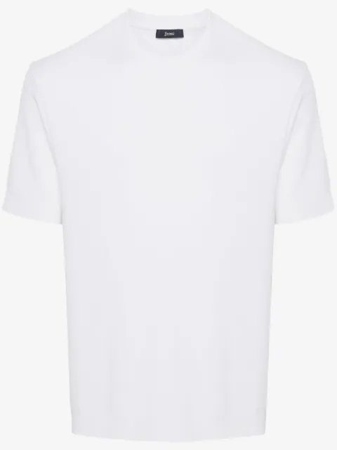 Herno logo-plaque cotton T-shirt