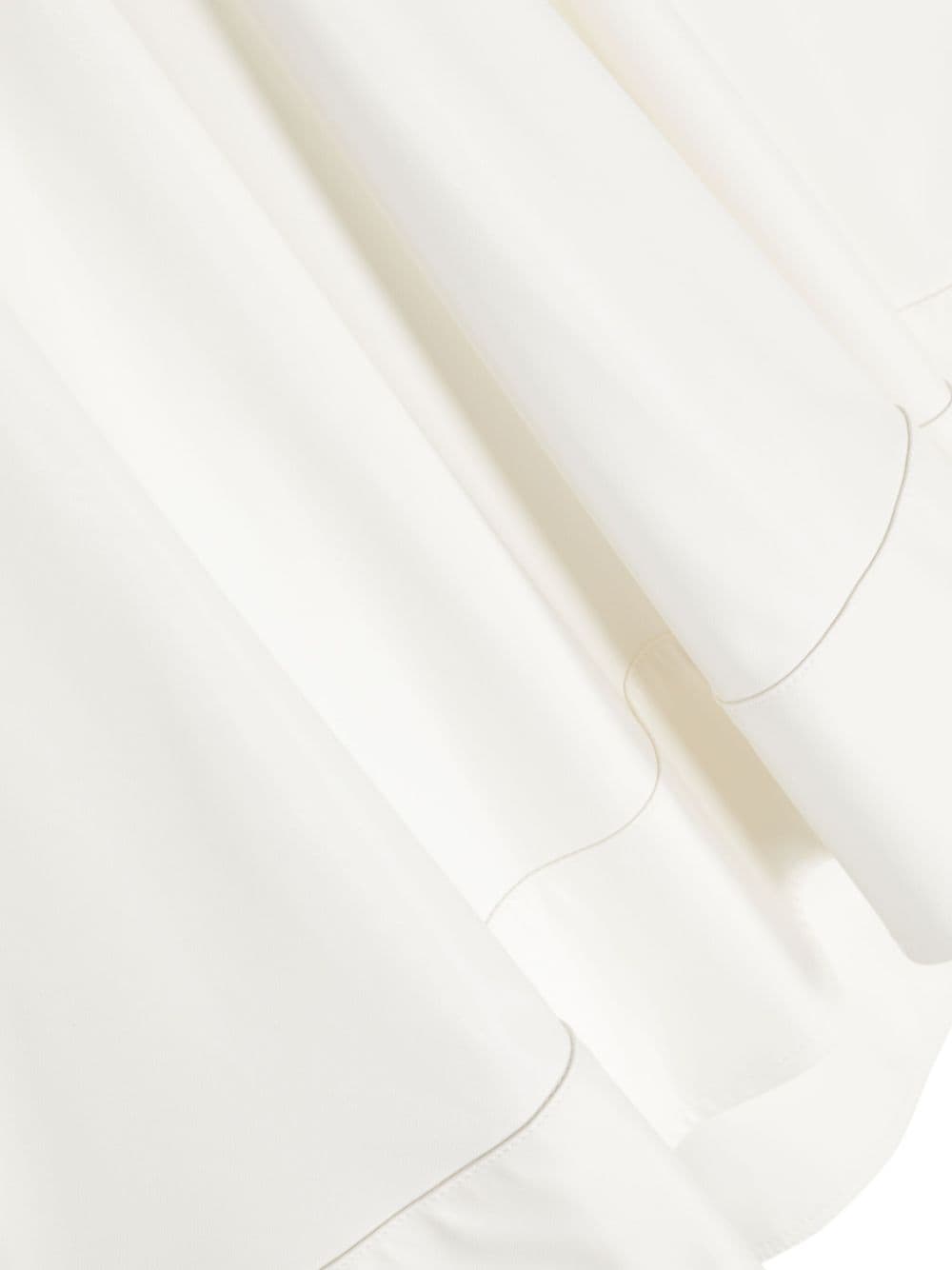 Shop Elisabetta Franchi La Mia Bambina Logo-plaque Sleeveless Dress In White