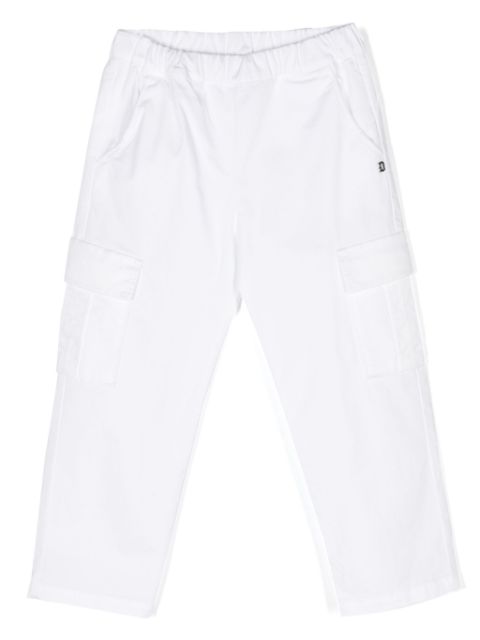 DONDUP KIDS stretch-cotton cargo trousers