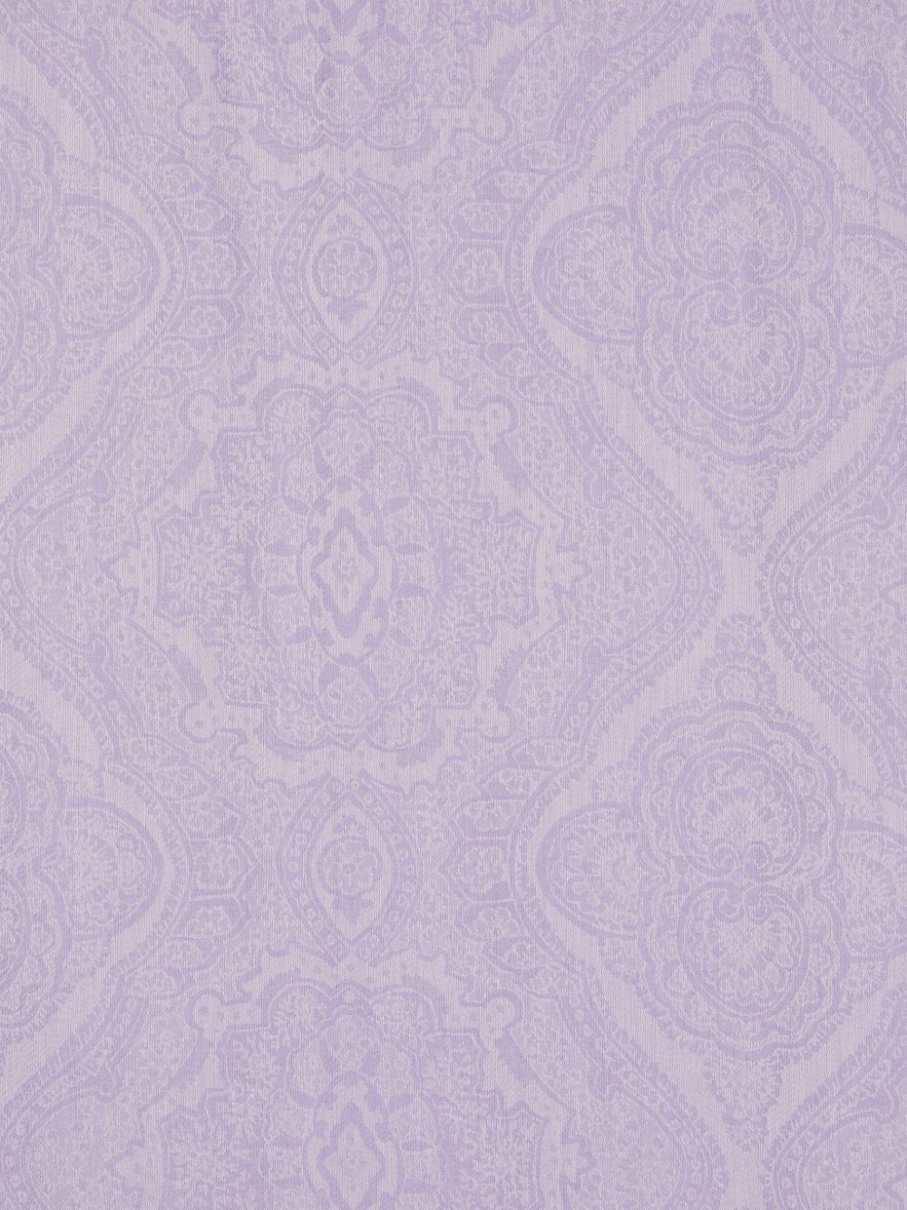 Shop Etro Geometric-print Frayed Scarf In Violett