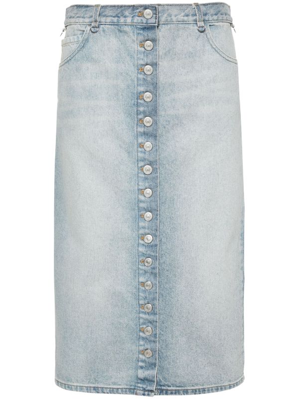 Denim midi skirt clearance 01