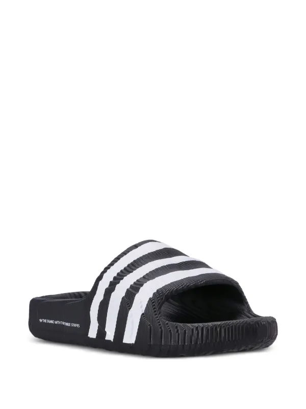 Adilette slides all black online