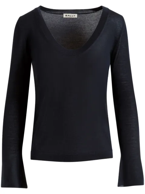 Bally fine-knit cashmere jumper