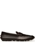 Bally Kerbs leather driving loafers - Brown