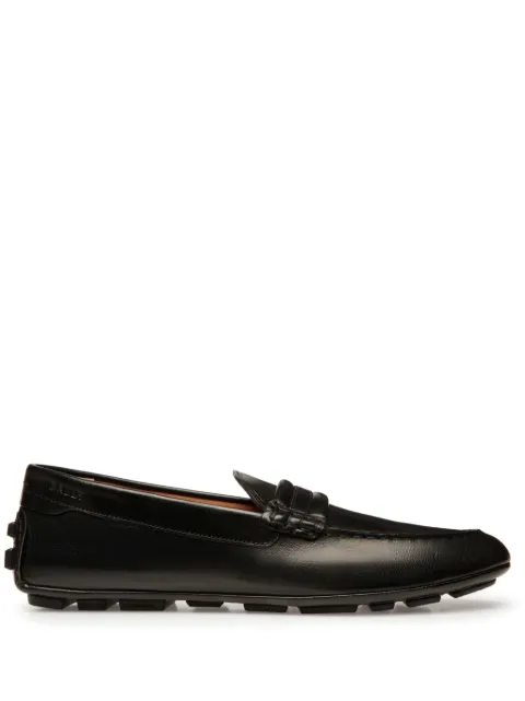 Bally mocassins à effet grainé