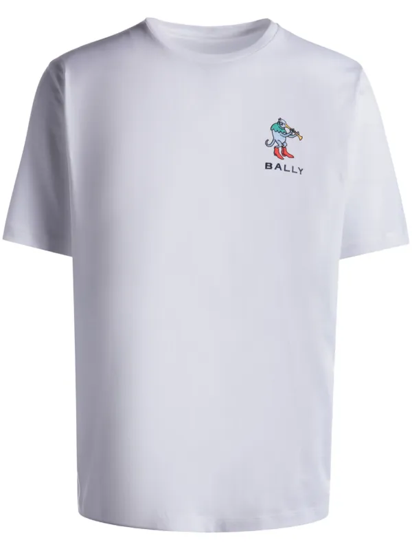 Tシャツ・カットソー BALLY Men T Shirts MJE05J WHITE 22642034_53267456_600.jpg