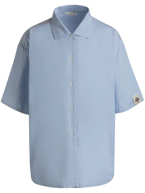 Chemise en coton à logo appliqué - Bally - Modalova