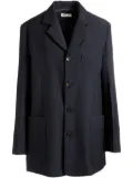 Bally single-breasted tailored jacket - Blue