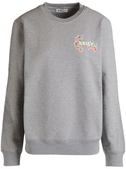 Bally logo-print cotton sweatshirt