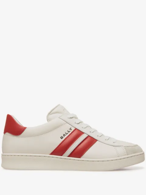 Bally stripe-detail leather sandals
