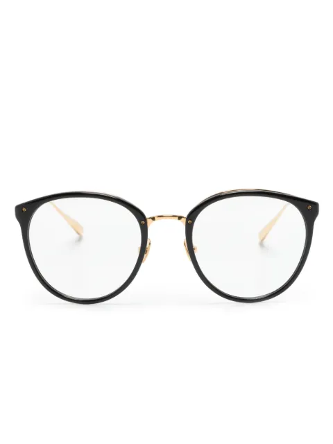 Linda Farrow lunettes de vue Calthorpe à monture ovale