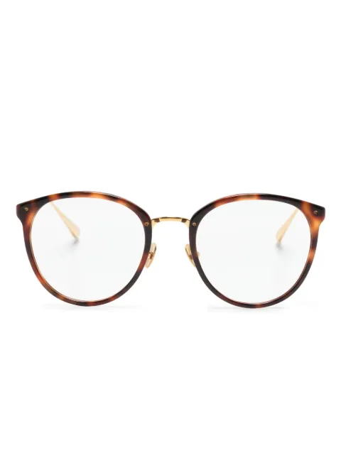 Linda Farrow Calthorpe oval-frame glasses