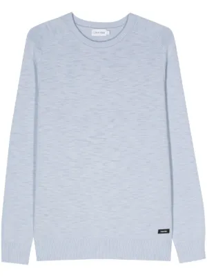 White calvin klein jumper hot sale