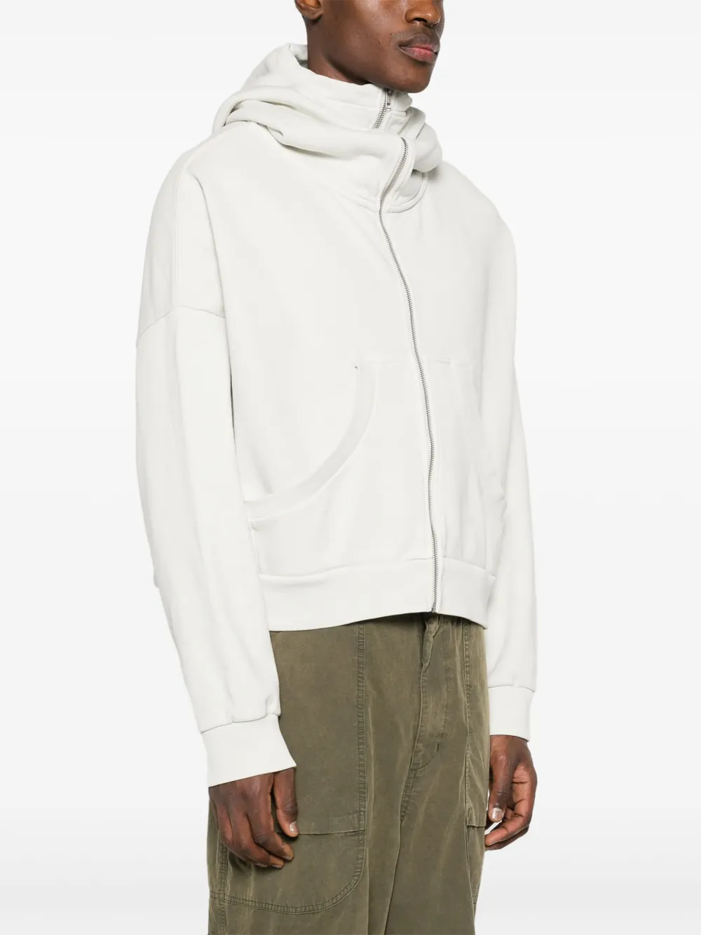 Full Zip cotton hoodie