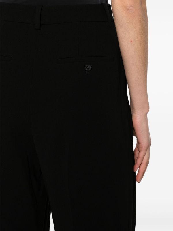 Theory Crepe wide-leg Trousers - Farfetch