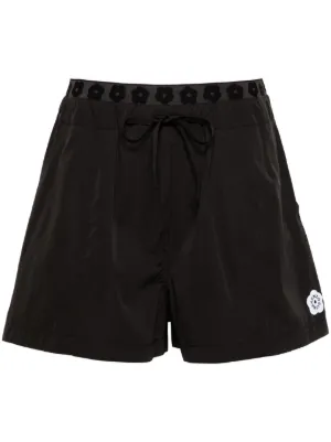 Prada Re-Nylon triangle-logo Shorts | Black | FARFETCH