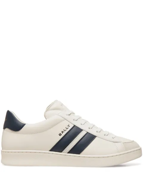 Bally stripe-detail leather sandals